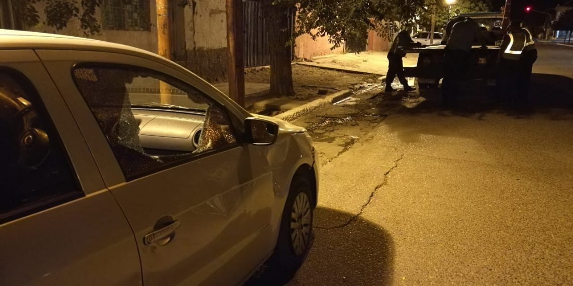 Motociclista resultó herido después de un choque en Cutral Co