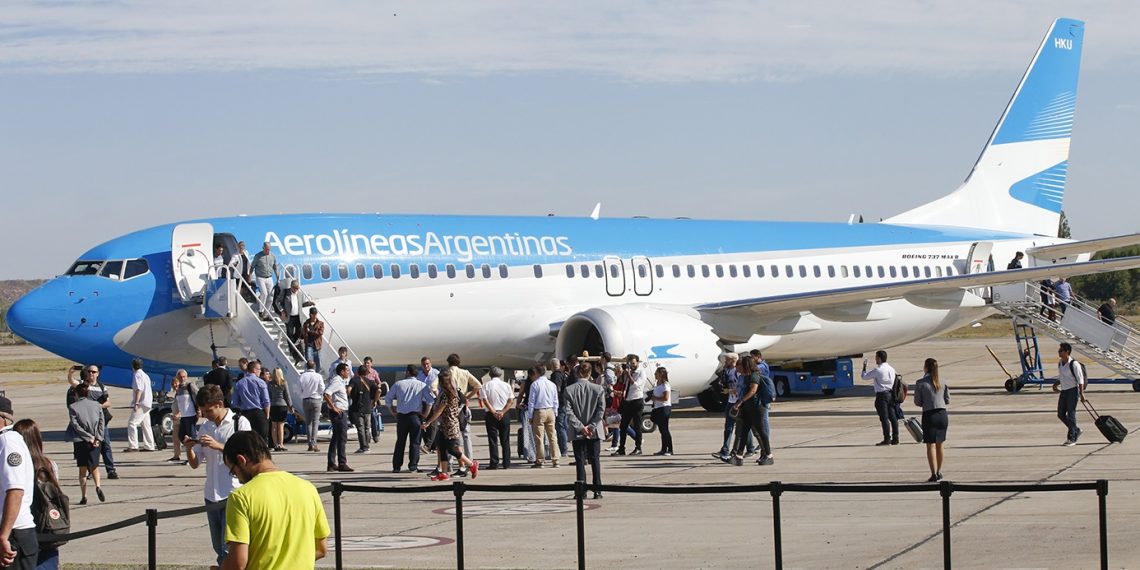 Regresaron los vuelos de Neuquén a Buenos Aires a través de Aeroparque