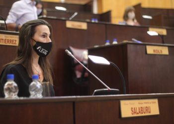 Diputada Salaburu propuso vacunar a las personas que trabajan en los merenderos
