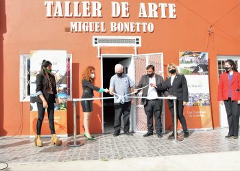 Inauguraron la Sala y Taller de Arte Miguel Bonetto en Cutral Co