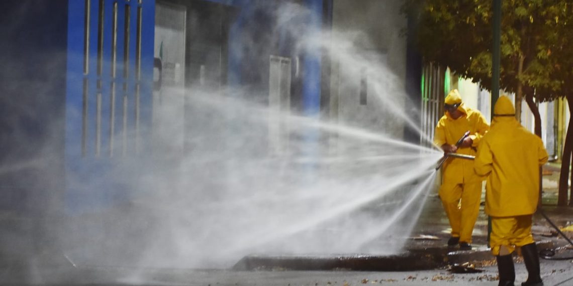 Plaza Huincul desinfectará las calles de la ciudad