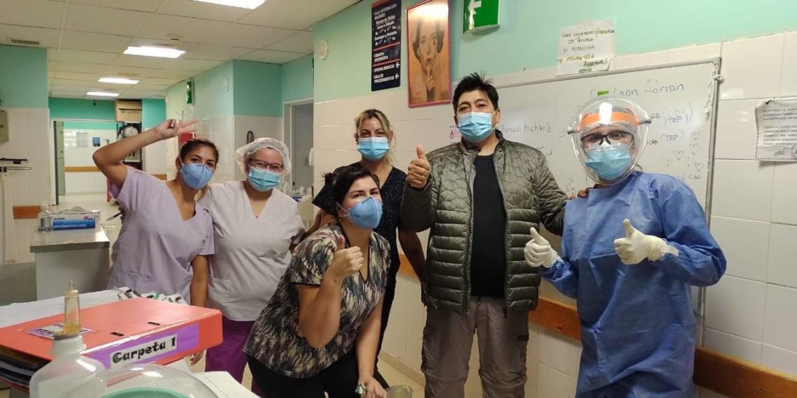 Agradecido por la atención en el hospital de Cutral Co tras su internación por coronavirus