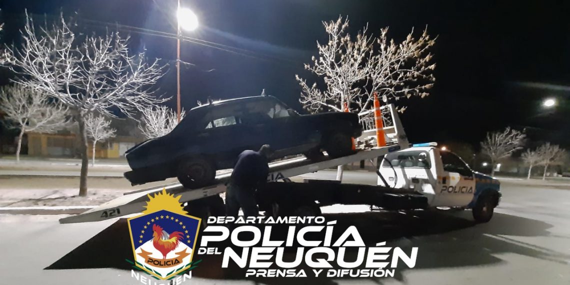 En Plaza Huincul secuestraron un auto por alcoholemia positiva