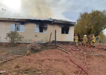 Aguada San Roque: explosión e incendio en una escuela dejaron dos personas sin vida