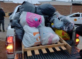 Incendio en el barrio Zani: llenaron dos camionetas con las donaciones