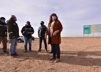 Plaza Huincul y el EPEN iniciaron las obras en el Parque Industrial