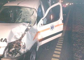 Arroyito: Una ambulancia trasladaba a un paciente y chocó contra un caballo en la ruta 22