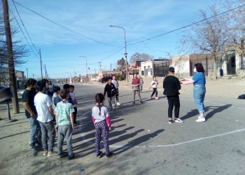 El día de las infancias se celebró en el barrio Pampa