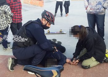 Cutral Co: chico de 13 años terminó en el hospital tras caer en el skatepark