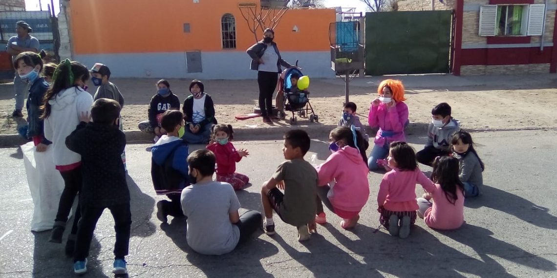 El día de las infancias se celebró en el barrio Pampa
