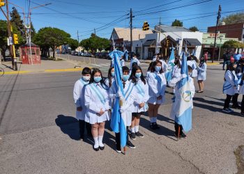 Cutral Co celebró su 88 aniversario con un acto en las calles