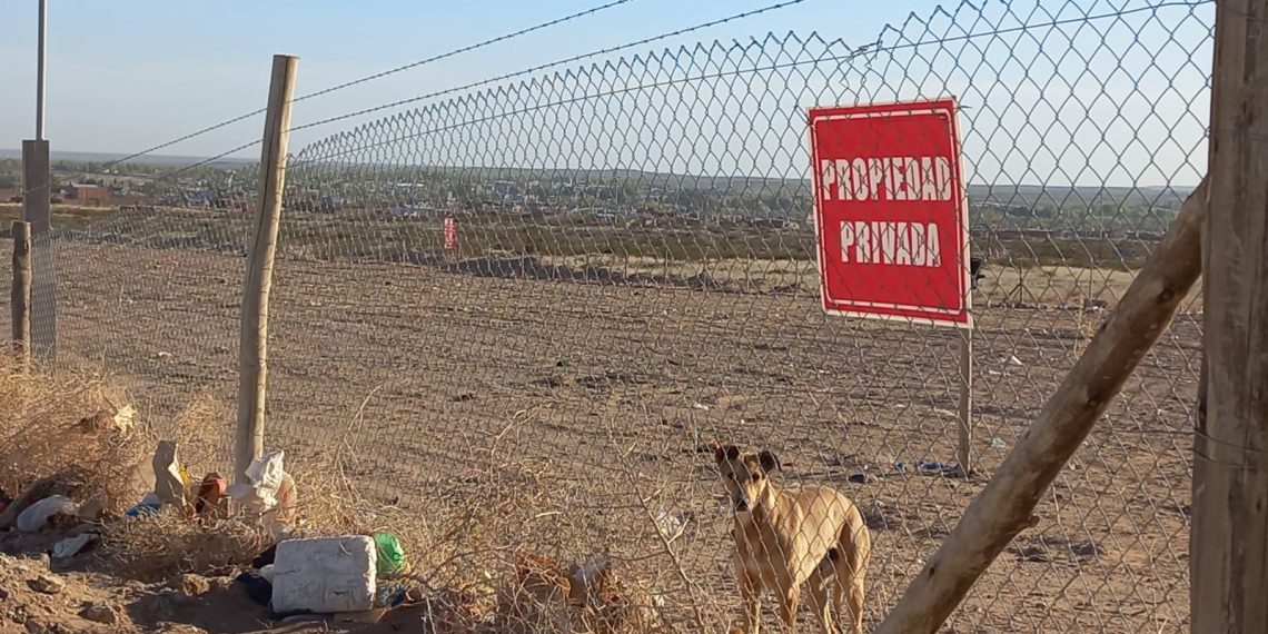 Sindicato de Petroleros ya delimitó los lotes que compró en Plaza Huincul