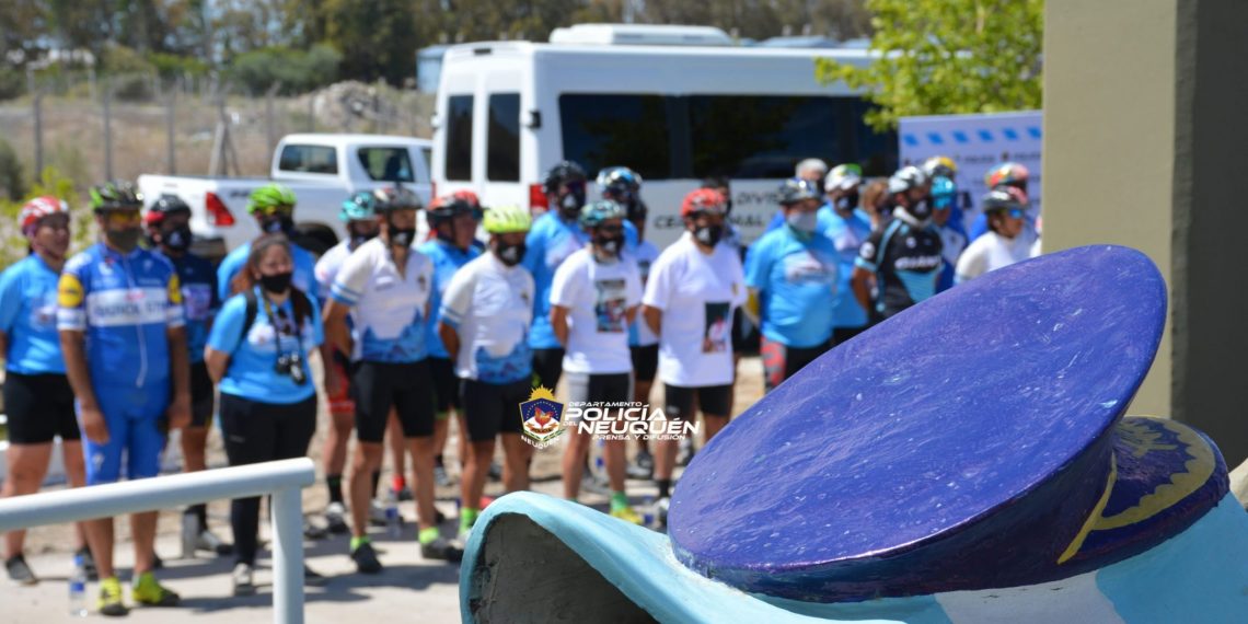 La Cruzada Homenaje policial 2021 concluyó su recorrido y hubo acto por los mártires
