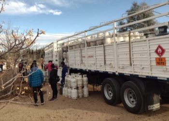 El camión de garrafas llegará la próxima semana a Fili Dei