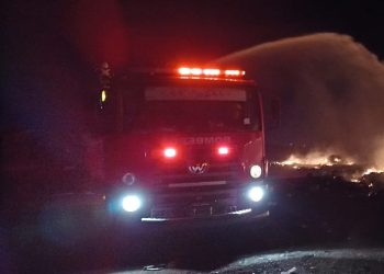 Ardió el basurero de Huincul en la noche del domingo