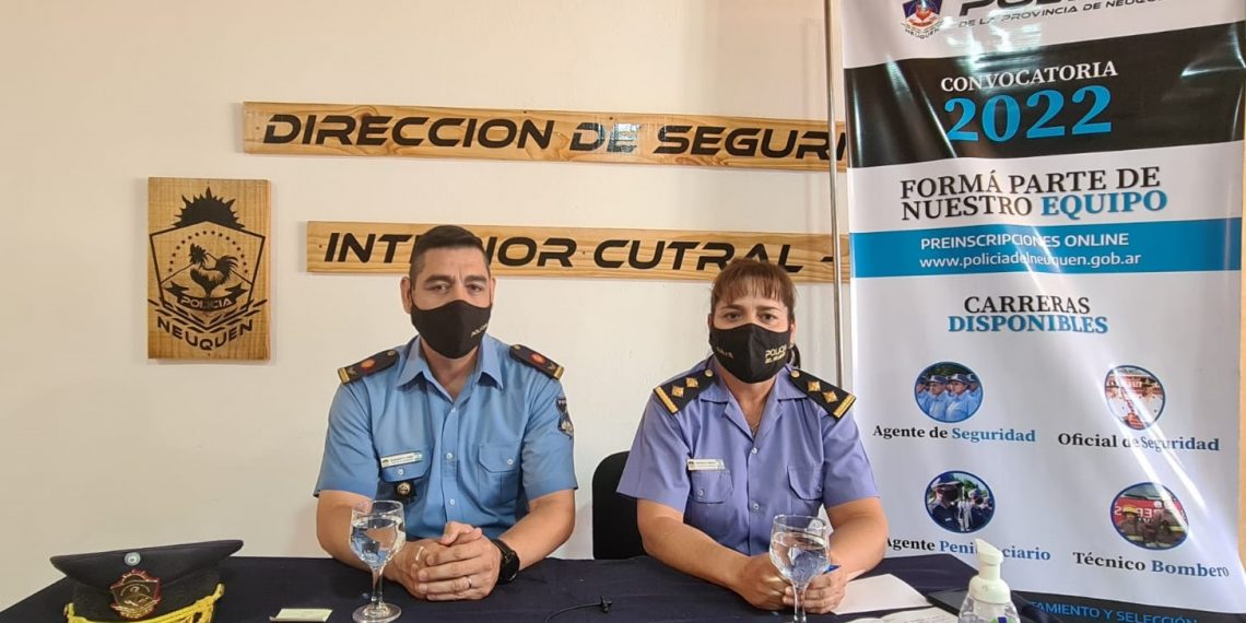 Varios interesados para acceder a la formación policial en Cutral Co