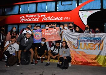 Los ganadores de la Estudiantina de Cutral Co viajan hacia Las Grutas