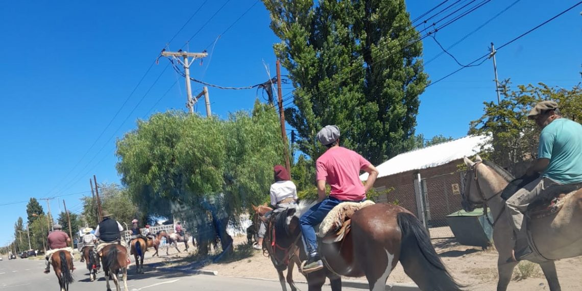 Cutral Co: partió la cabalgata hacia la virgen de San Juan de los Lagos en Pehuenia