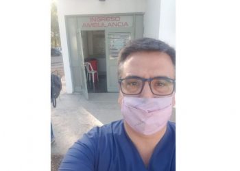 Caparroz volvió a ejercer la medicina en Picún Leufú