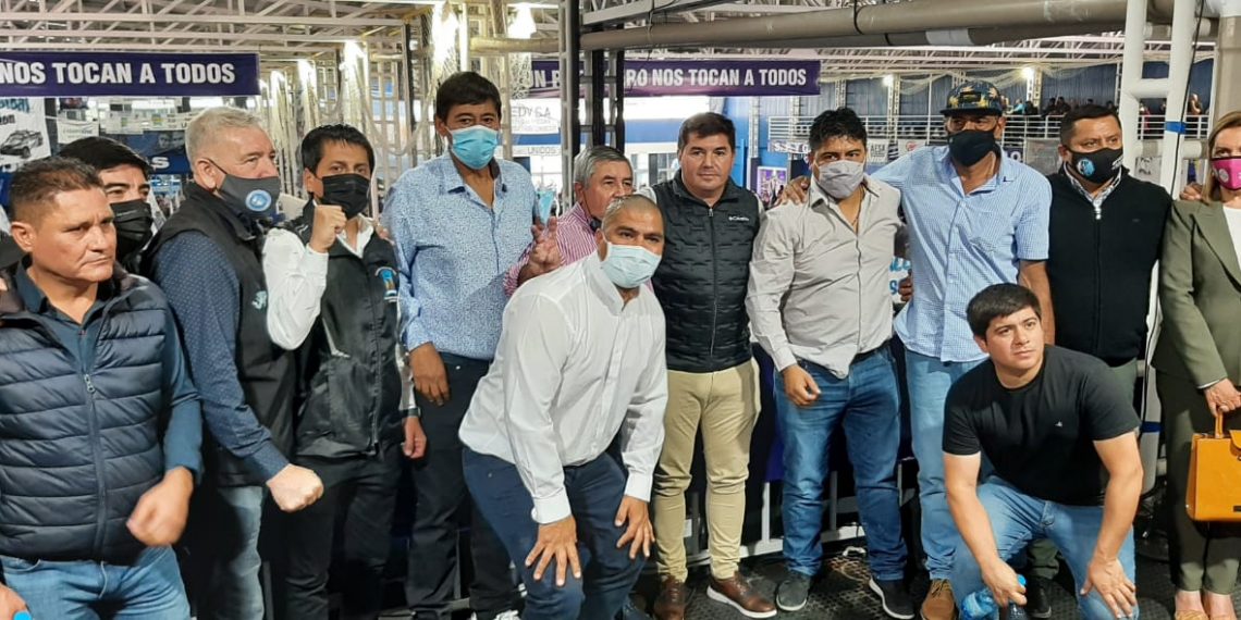 Petroleros unidos: Marcelo Rucci viajó a Santa Cruz para acompañar a Vidal