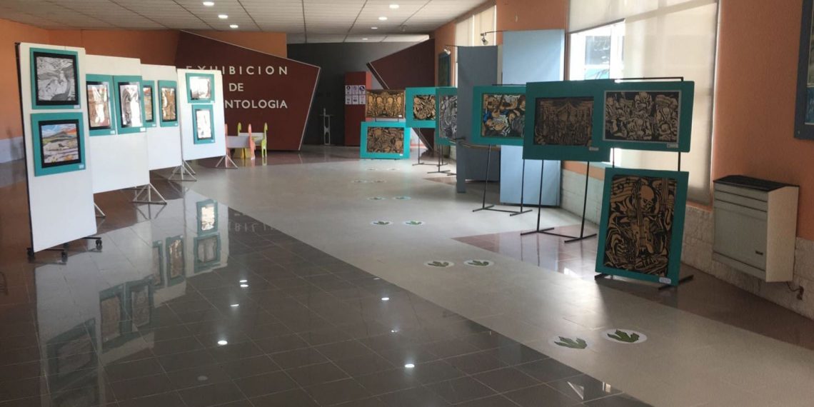 Dibujos, grabados, libros de Susana Domínguez y Carlos Dupont están el Museo Carmen Funes
