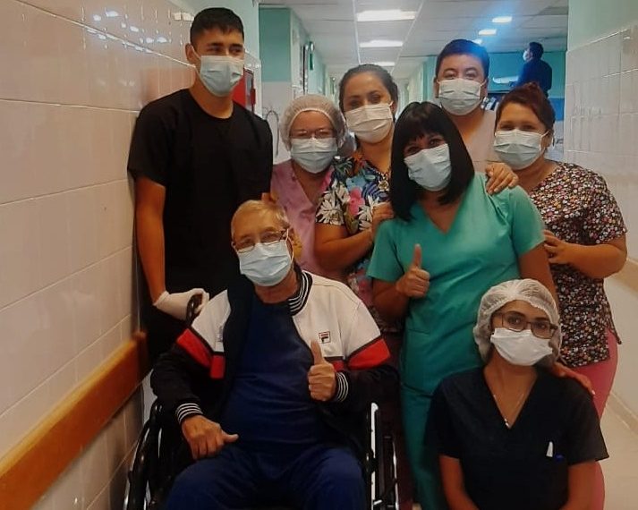 “Tito” Orellana agradece la atención que recibió en el Hospital de Cutral Co
