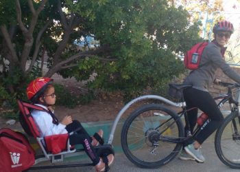 Le robaron en Cutral Co la bici que usaba con su hija con TEA y ofrece recompensa