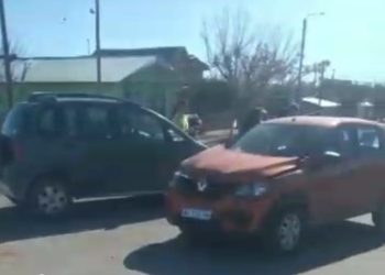 Hubo un nuevo choque cerca del jardín N° 5 de Cutral Co