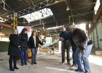 Plaza Huincul inauguró el centro de acondicionamiento de materiales reciclables