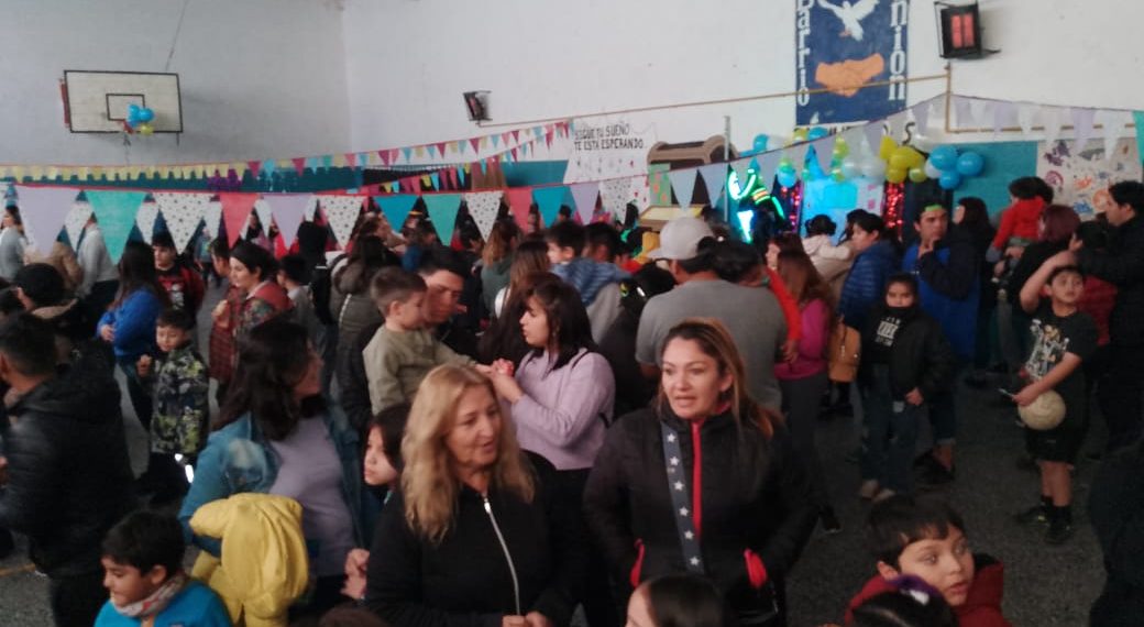 El barrio Unión de Cutral Co tuvo un gran festejo por el Día de la Niñez