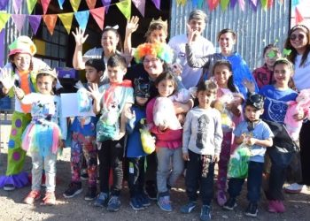 Hubo festejo de las infancias en la AFR de Plaza Huincul