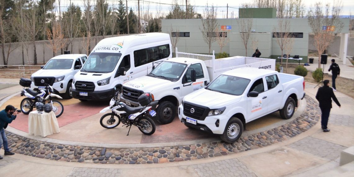 Se suman vehículos al parque automotor del municipio en Cutral Co