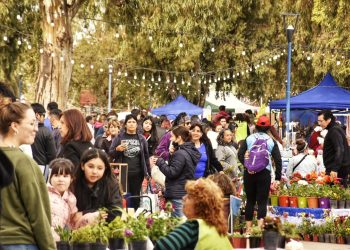 Mucha asistencia en los festejos de la primavera en Plaza Huincul