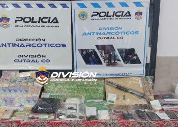 Allanamientos de Antinarcóticos consiguieron quitar de circulación 1600 dosis de droga