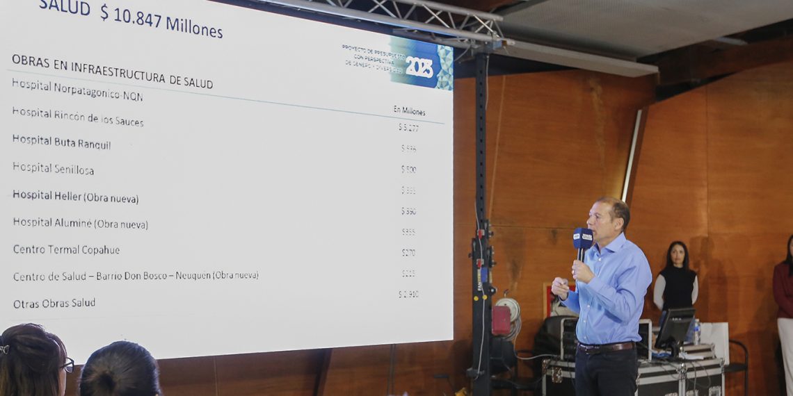 Gutiérrez presentó el presupuesto provincial para el 2023