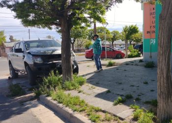 Un choque en el barrio Daniel Sáez dejó a una persona en el hospital de Cutral Co