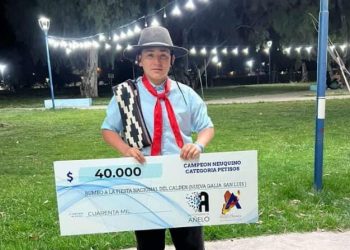 Un jinete de Huincul representará a la provincia en el Festival Nacional del Caldén