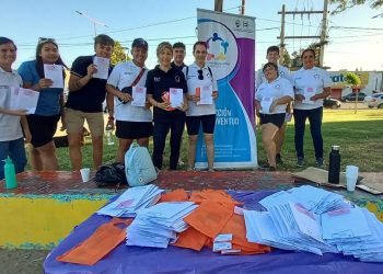 Hubo campaña de concientización por el Día Mundial de la Lucha contra el HIV en Plaza Huincul