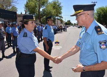 Ayer se realizó el acto de imposición de Jerarquía de la Policía en Cutral Co