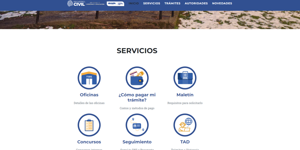 El Registro Civil puso en marcha una nueva web: conocé los servicios y trámites disponibles
