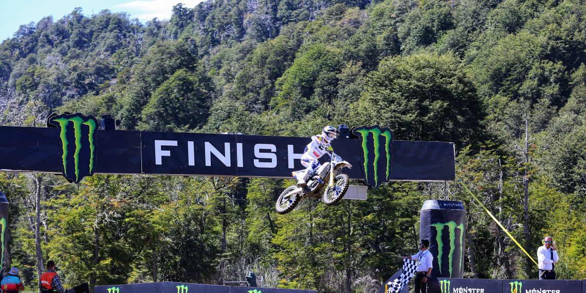 Gutiérrez fue al mundial de Motocross en La Angostura, donde compite el piloto de Cutral Co