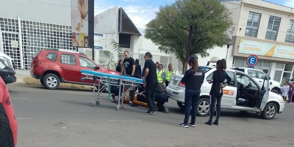 Cutral Co: atropellaron a una mujer y fue trasladada al hospital