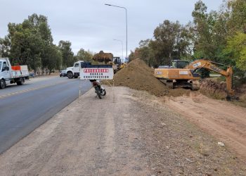 Tras dos meses de inactividad, retomaron los trabajos en la obra pluvioaluvional de Cutral Co