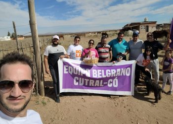 Entregan huevos de Pascuas en el barrio Monte Hermoso