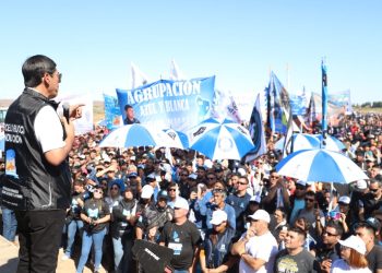 Rucci convocó a una asamblea en Añelo y pidió a los afiliados el apoyo para Marcos Koopmann