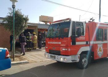 Barrio Otaño: incendio en garage de vivienda