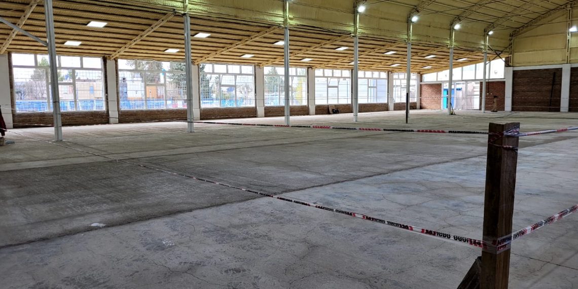 Queda muy poco para la inauguración del nuevo gimnasio de Cutral Co