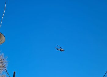Cutral Co: ¿por qué se observó el sobrevuelo de un helicóptero?