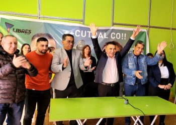 Cutral Co: Libres del Sur hizo el lanzamiento de campaña en apoyo a Ramón Rioseco