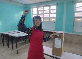 Los candidatos del FITU en Cutral Co y Plaza Huincul votaron por la mañana